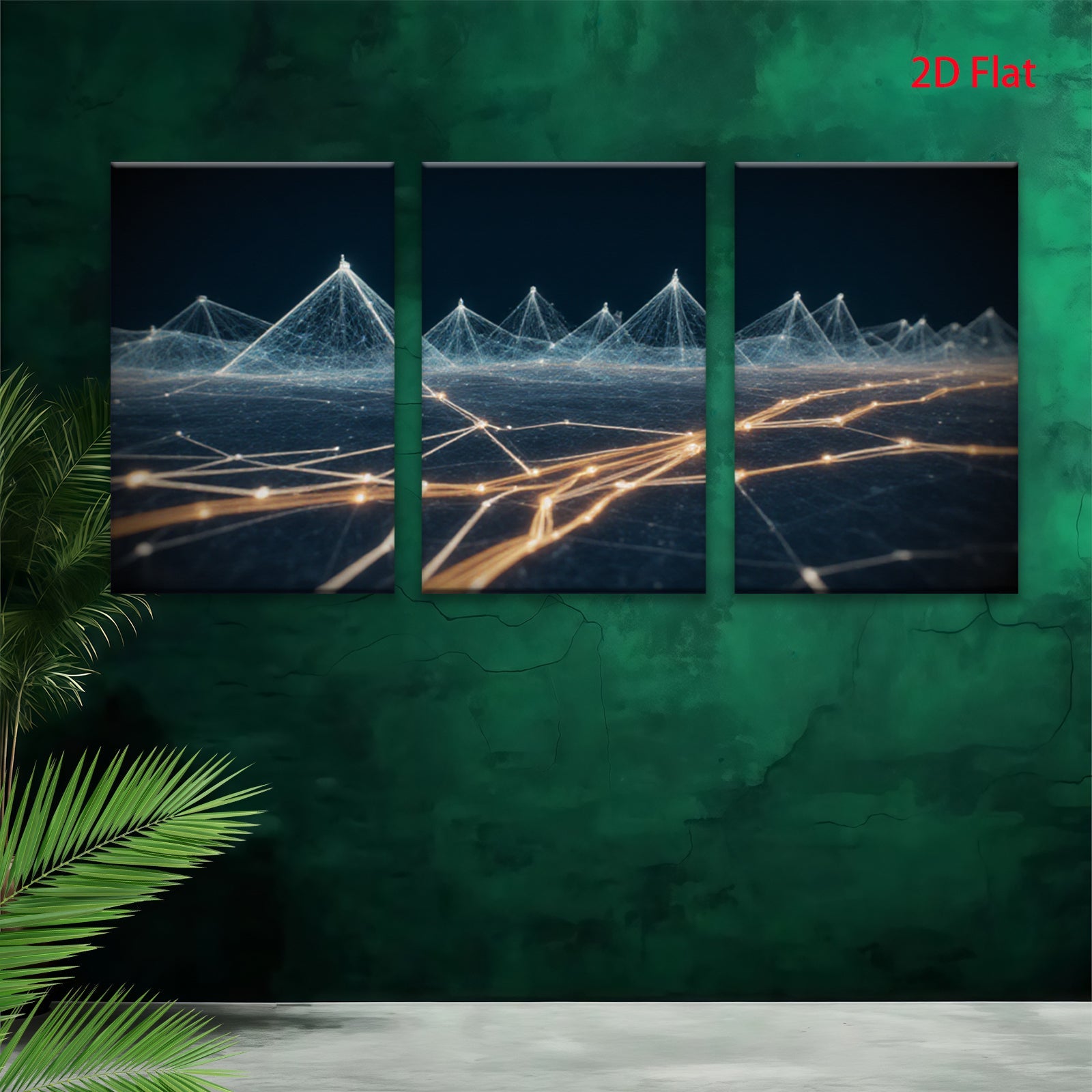 2D flat 1pc abstract geometric lines modern wall art canvas prints for living room bedroom office decor farmhouse style inspirational gallery wrapped