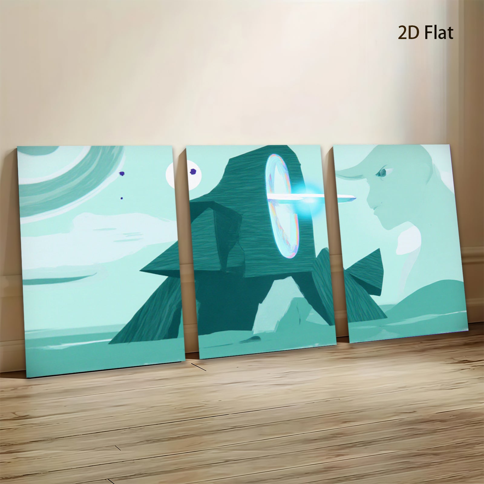 2D flat 1pc abstract geometric modern wall art canvas prints for living room bedroom home decor farmhouse style trending now
