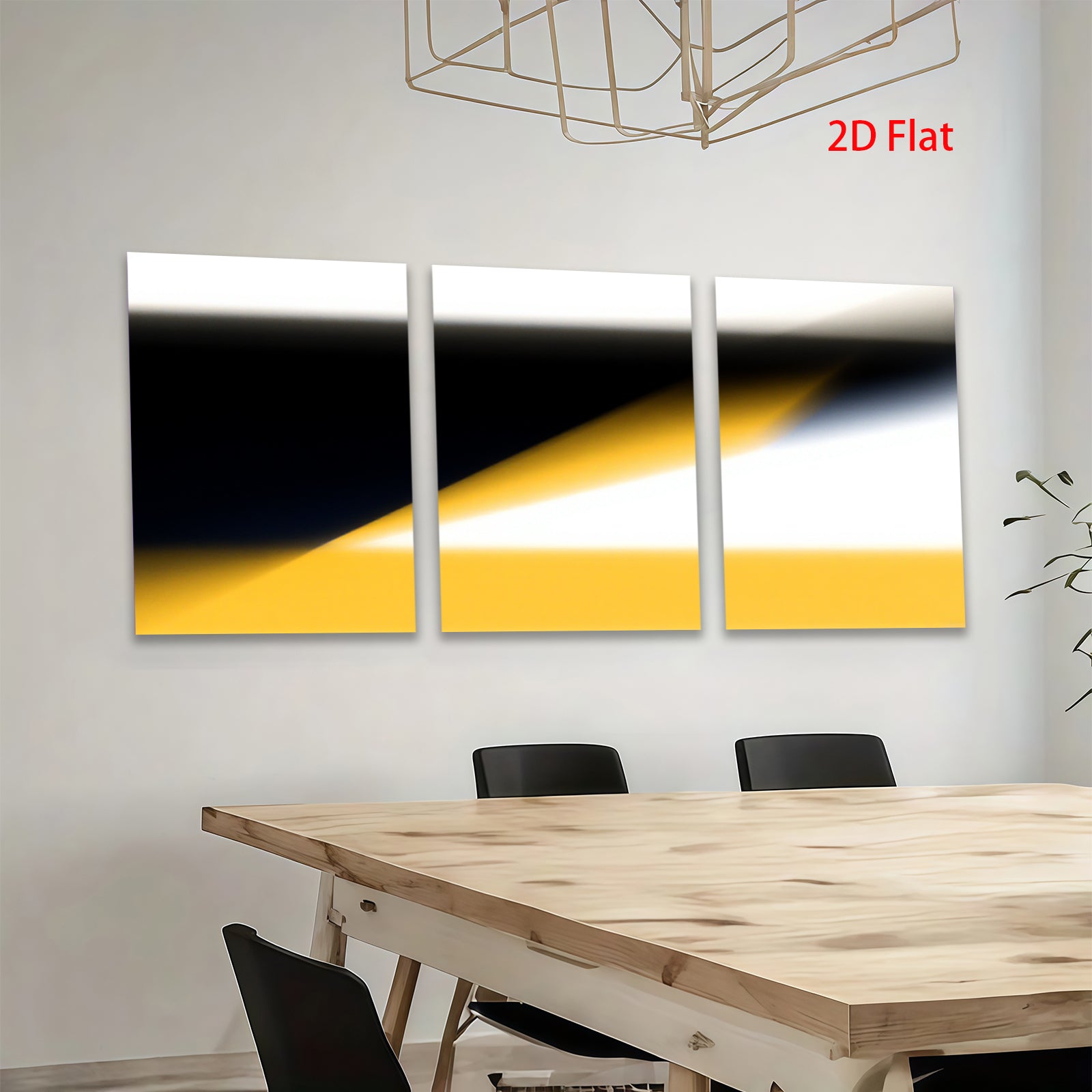 2D flat 1pc abstract gold gradient wall art modern minimalist canvas prints for living room bedroom home decor farmhouse style gallery wrapped ready to hang