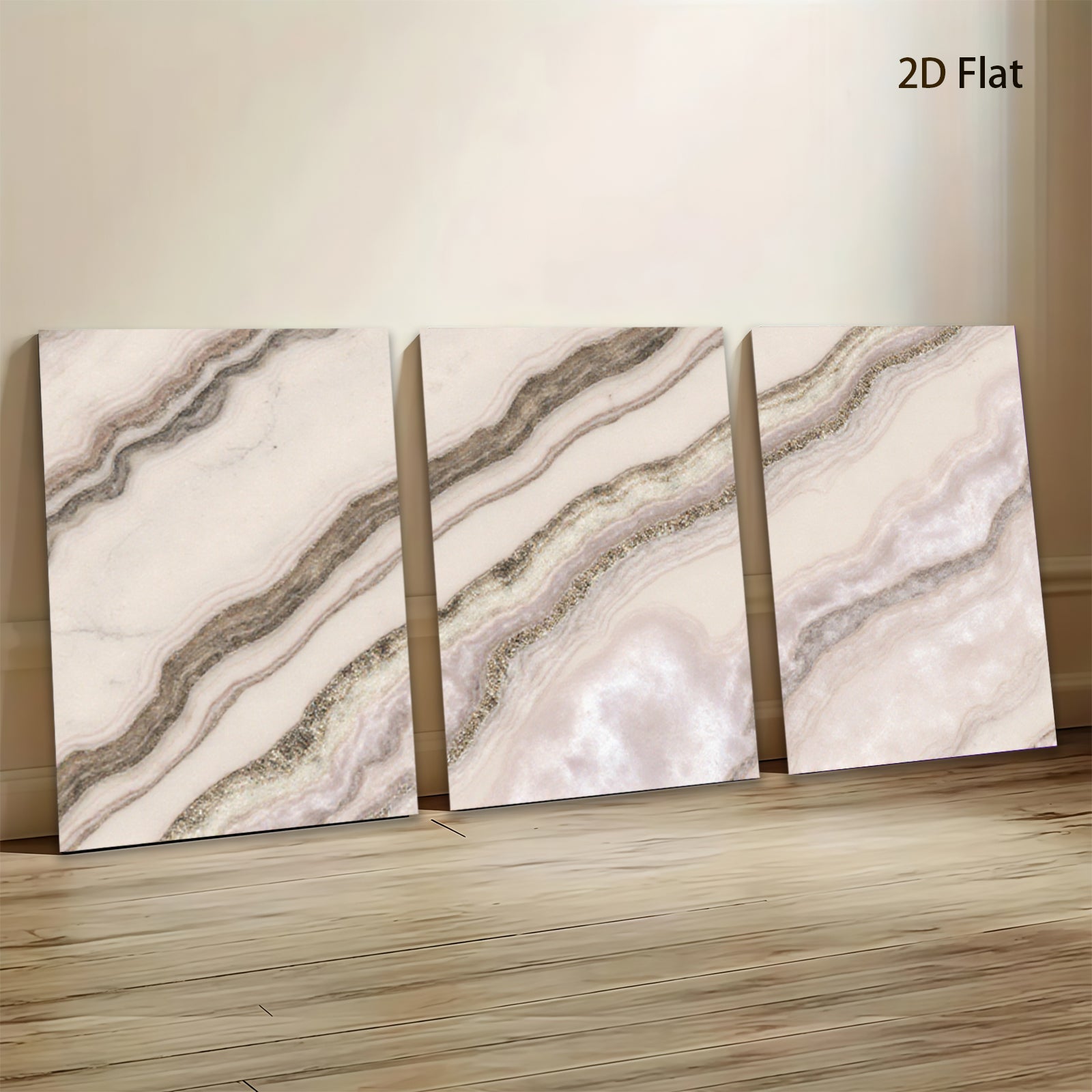 2D flat 1pc abstract gold vein marble texture canvas wall art for living room bedroom home decor farmhouse style modern minimalist gallery wrapped