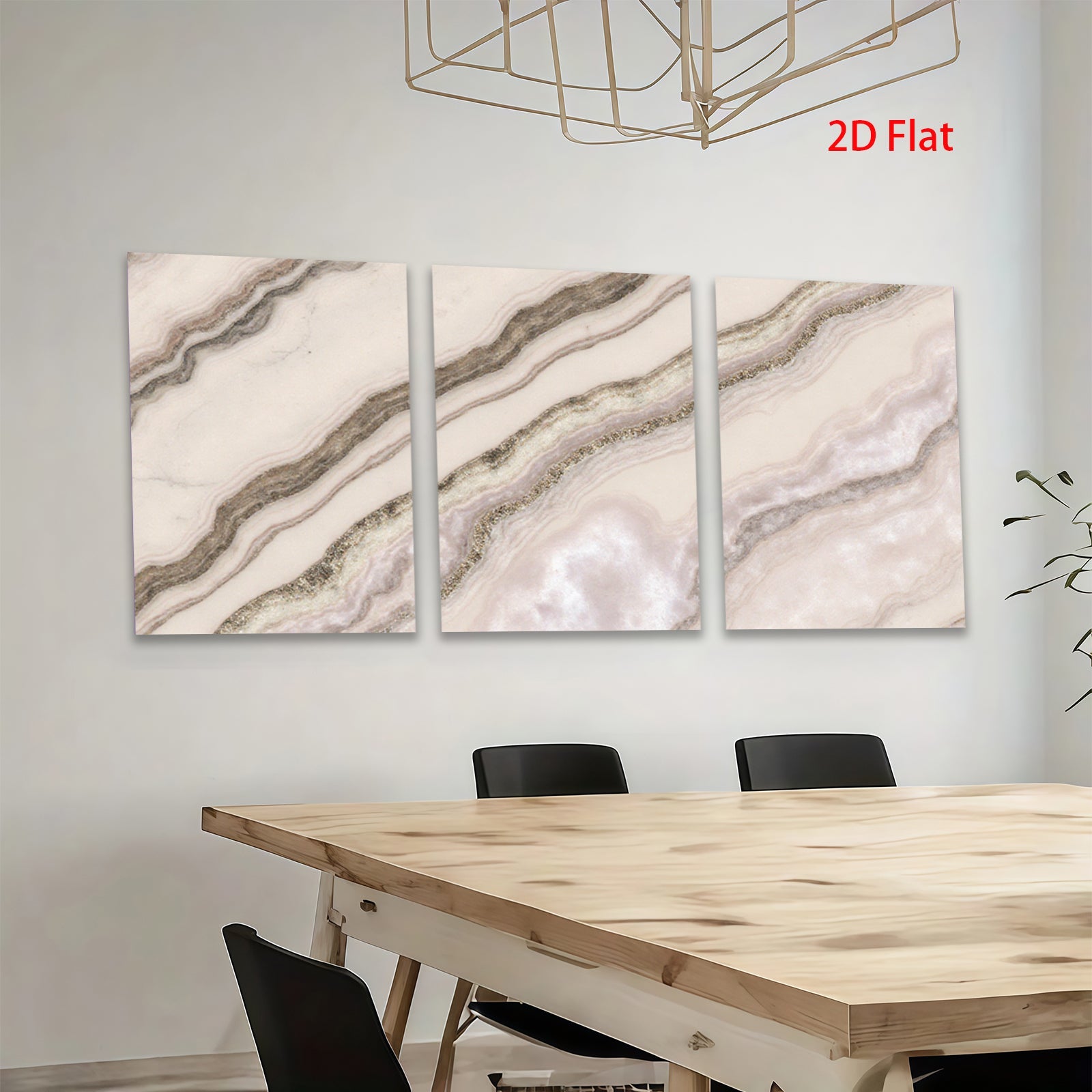 2D flat 1pc abstract gold vein marble texture canvas wall art for living room bedroom home decor farmhouse style modern minimalist gallery wrapped