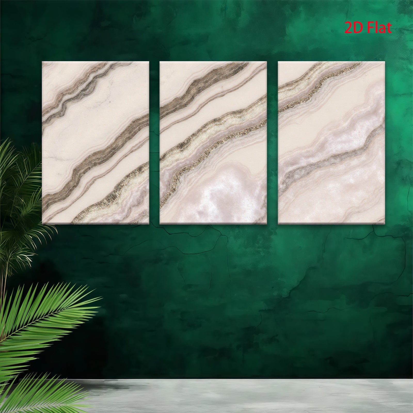 2D flat 1pc abstract gold vein marble texture canvas wall art for living room bedroom home decor farmhouse style modern minimalist gallery wrapped