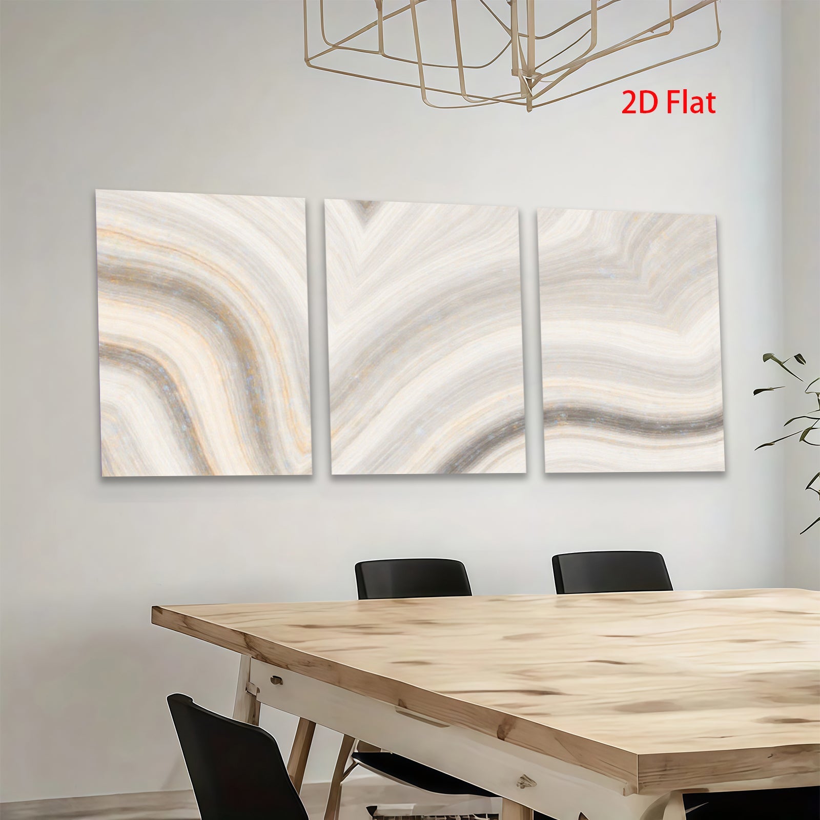 2D flat 1pc abstract gold waves modern wall art canvas prints for living room bedroom home office decor farmhouse style gallery wrapped