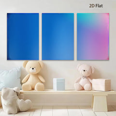 2D flat 1pc abstract gradient wall art canvas prints modern home decor living room bedroom office gallery wrapped farmhouse style vibrant colors trending now stylish