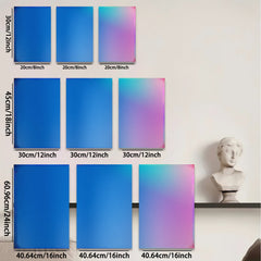 2D flat 1pc abstract gradient wall art canvas prints modern home decor living room bedroom office gallery wrapped farmhouse style vibrant colors trending now stylish