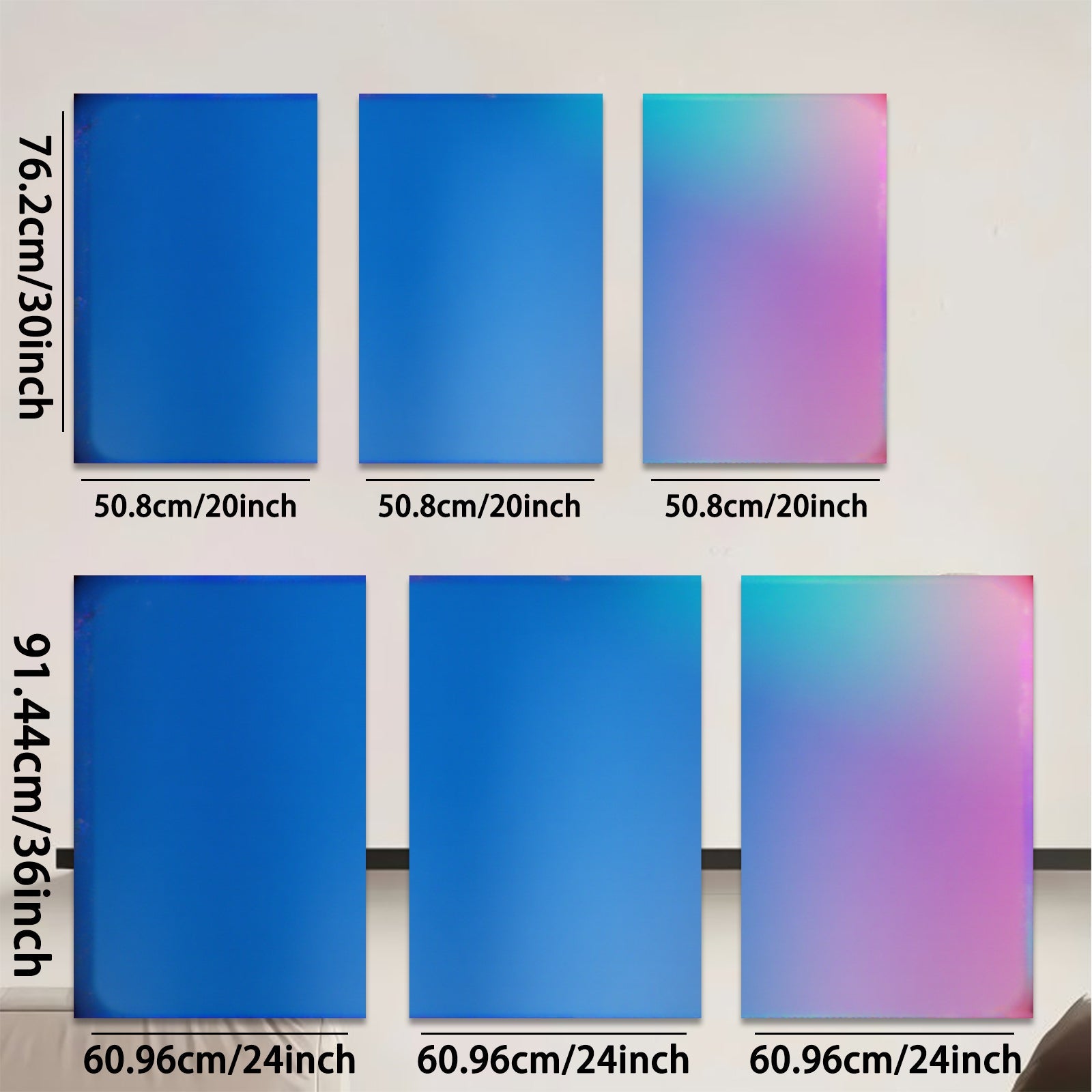 2D flat 1pc abstract gradient wall art canvas prints modern home decor living room bedroom office gallery wrapped farmhouse style vibrant colors trending now stylish