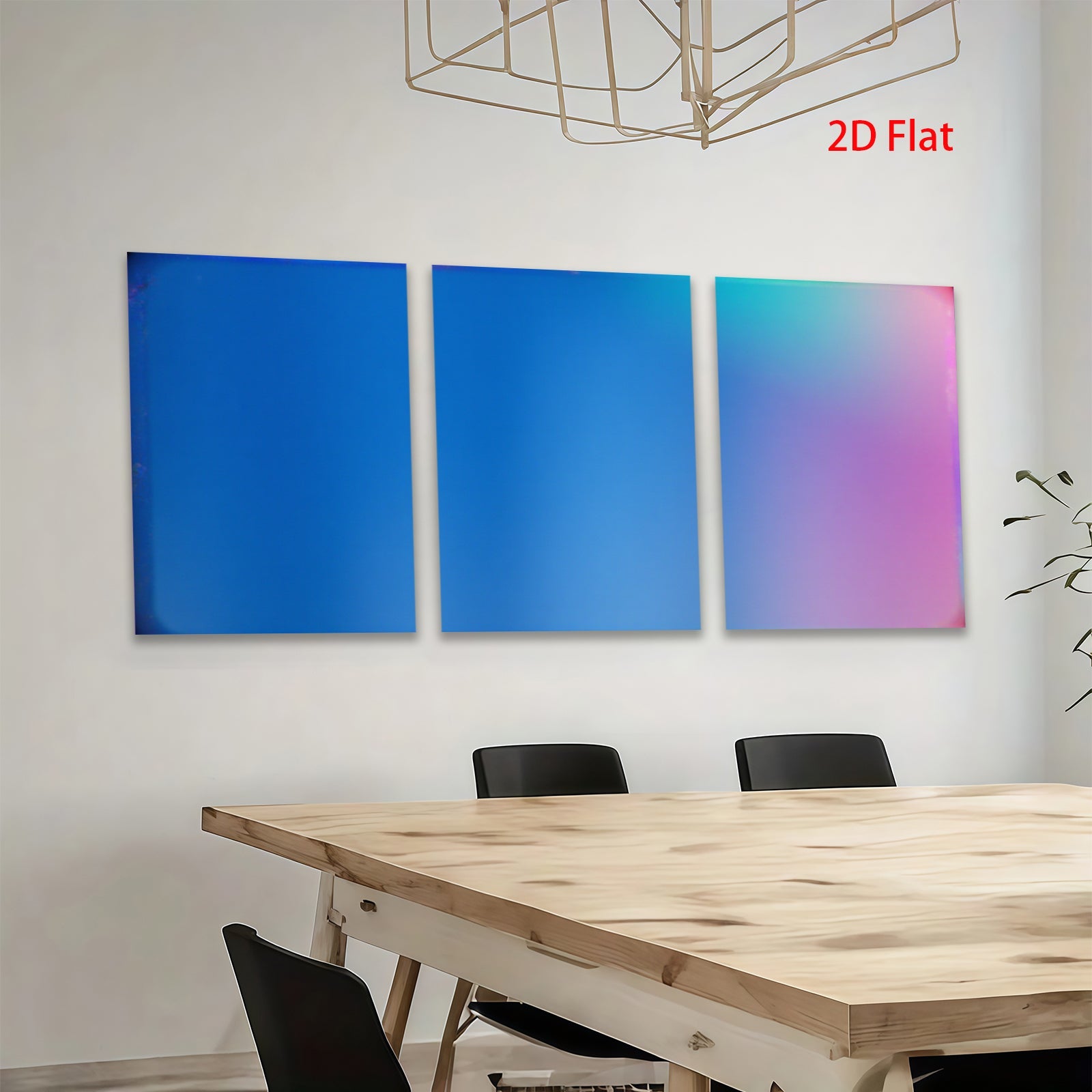 2D flat 1pc abstract gradient wall art canvas prints modern home decor living room bedroom office gallery wrapped farmhouse style vibrant colors trending now stylish