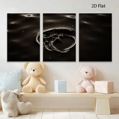 2D flat 1pc abstract heart wall art modern canvas prints bedroom living room decor farmhouse style gallery wrapped timeless elegance minimalist aesthetic cozy vibe