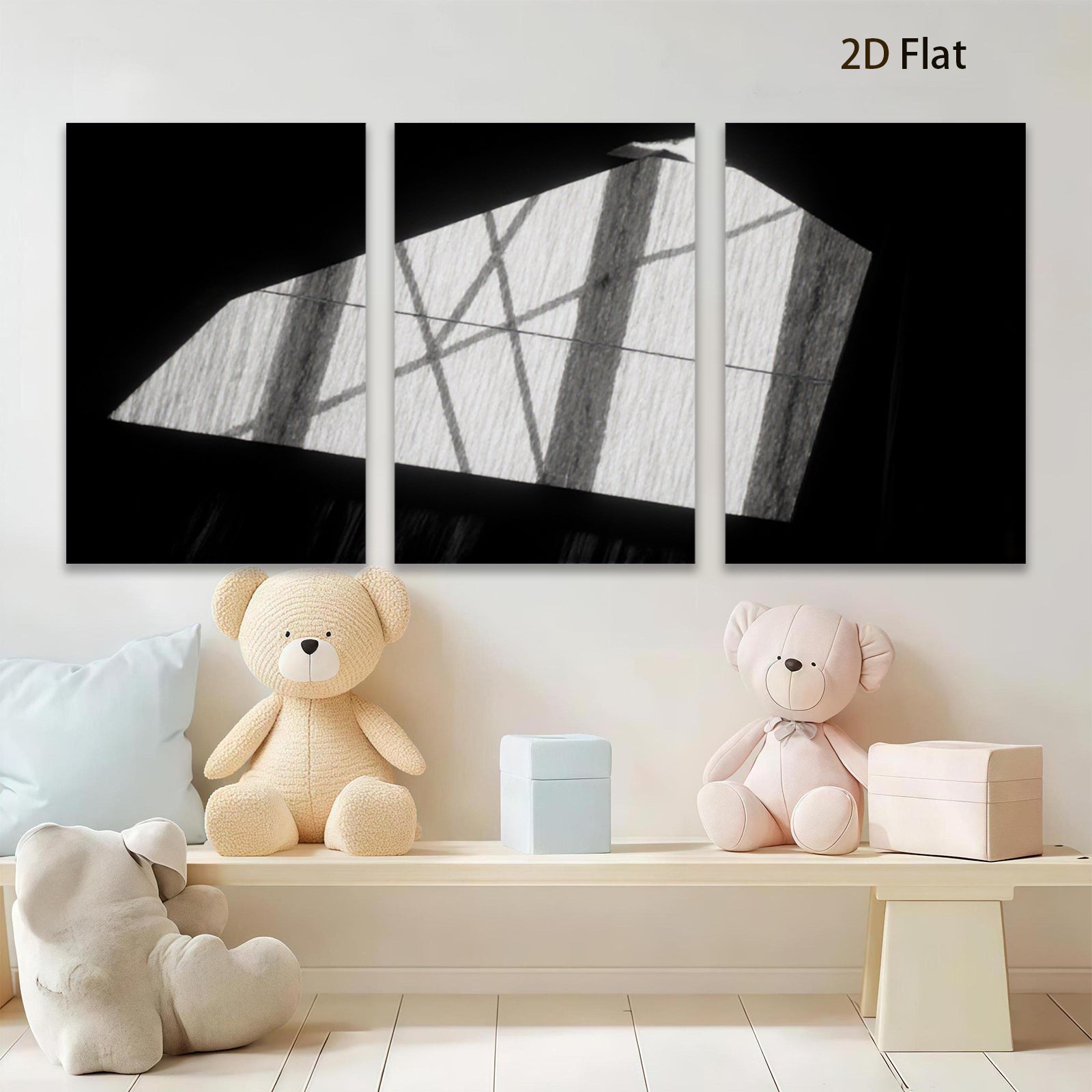 2D flat 1pc abstract line wall art modern minimalist canvas print for living room bedroom office decor farmhouse style gallery wrapped timeless design statement piece trending now