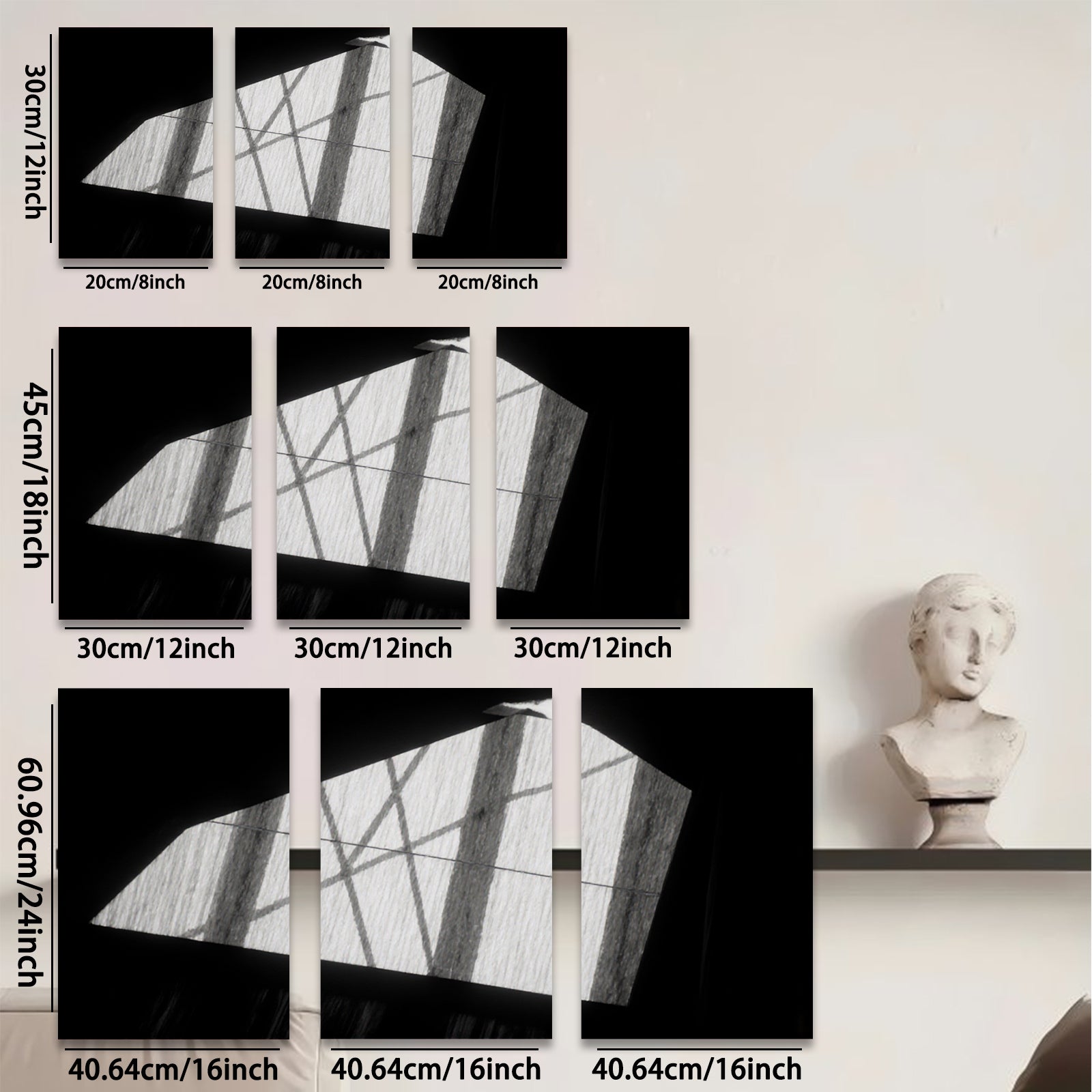 2D flat 1pc abstract line wall art modern minimalist canvas print for living room bedroom office decor farmhouse style gallery wrapped timeless design statement piece trending now