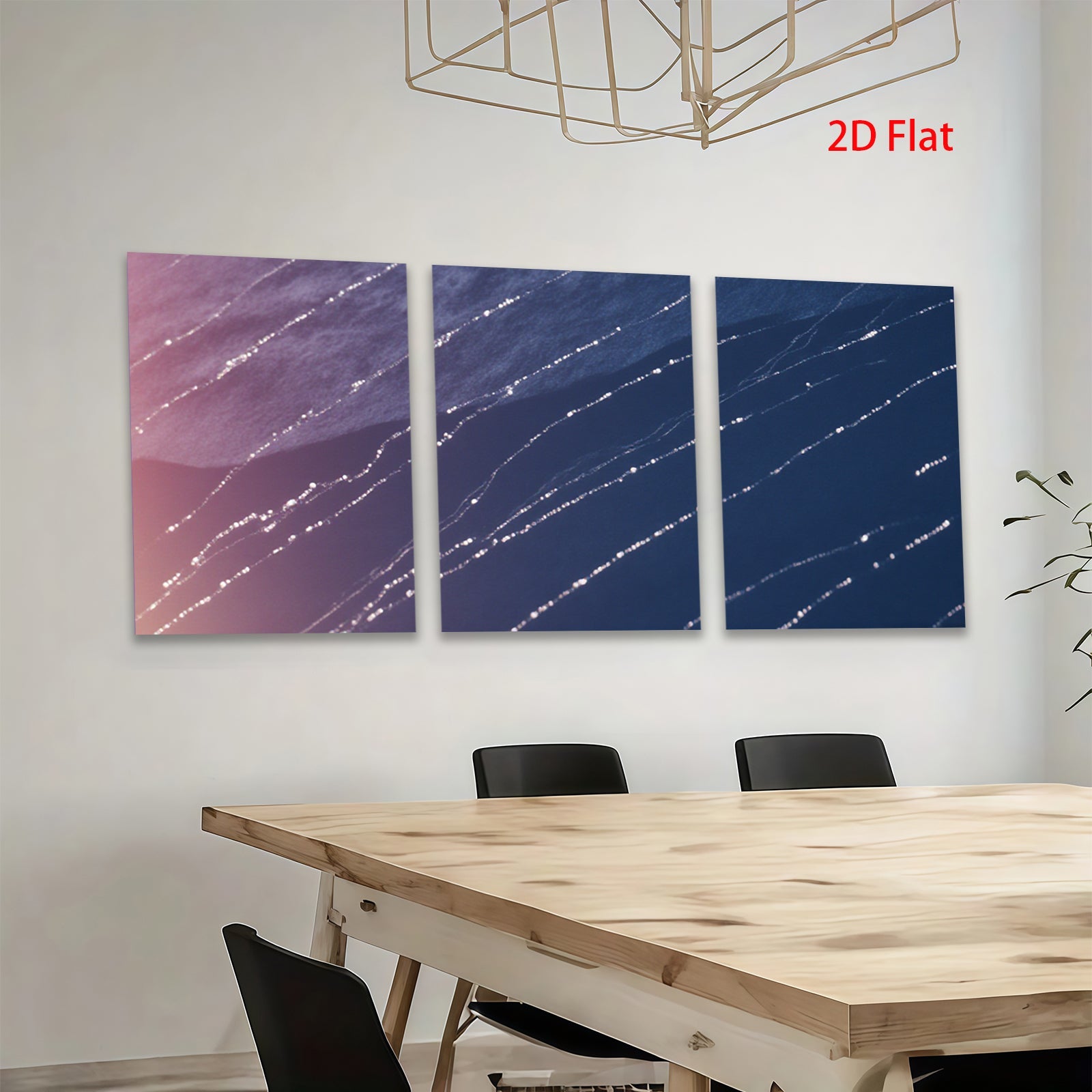 2D flat 1pc abstract lines wall art modern minimalist canvas prints for living room bedroom office decor farmhouse style gallery wrapped ready to hang
