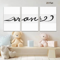 2D flat 1pc abstract minimalist line art wall decor modern farmhouse living room bedroom office gallery wrapped canvas prints stylish home accents cozy vibes