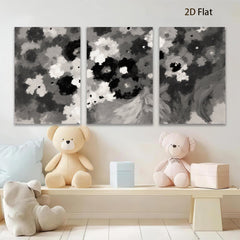 2D flat 1pc abstract moody swirls gallery wall art modern farmhouse d��cor bedroom living room canvas prints home office accent piece