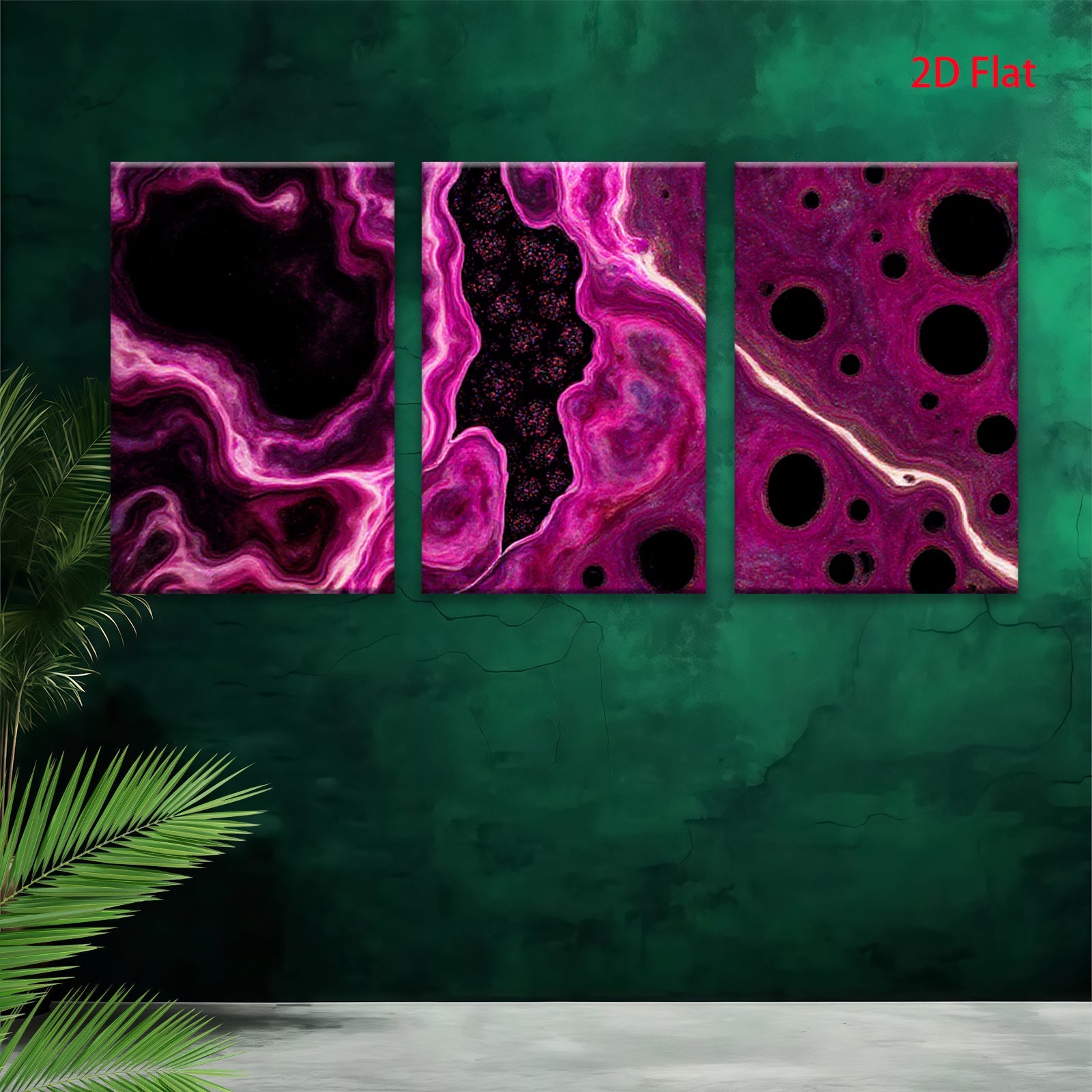 2D flat 1pc abstract purple marble swirls modern wall art decor for living room bedroom office farmhouse style gallery wrapped canvas prints
