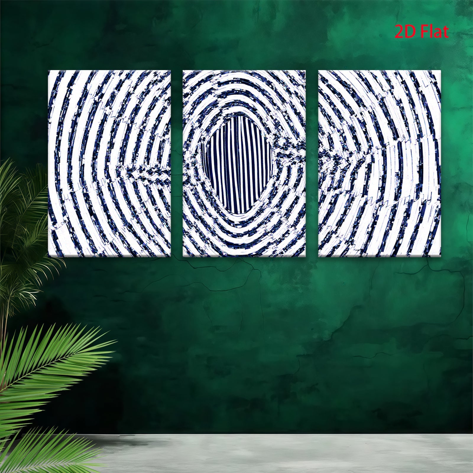 2D flat 1pc abstract spiral blue wall art modern home decor living room bedroom office gallery wrapped canvas prints farmhouse style trending now