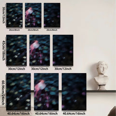 2D flat 1pc abstract swirling cosmos vibrant galaxy wall art bedroom living room modern farmhouse decor gallery wrapped canvas prints