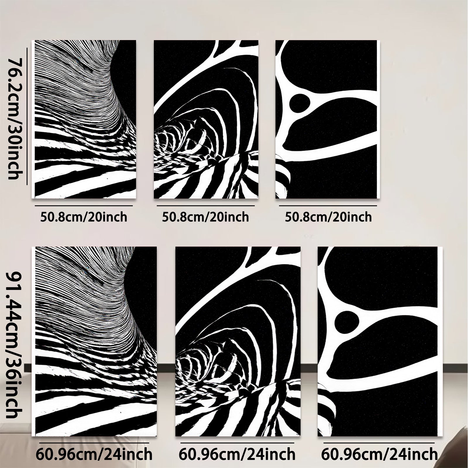 2D flat 1pc abstract swirling lines modern wall art for living room bedroom office gallery wrapped canvas farmhouse decor minimalist statement piece trendy home accents