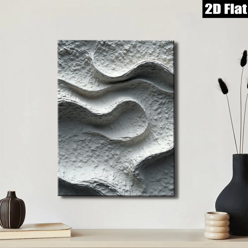 2D flat 1pc abstract texture wall art modern minimalist canvas prints for living room bedroom home office decor farmhouse style gallery wrapped ready to hang