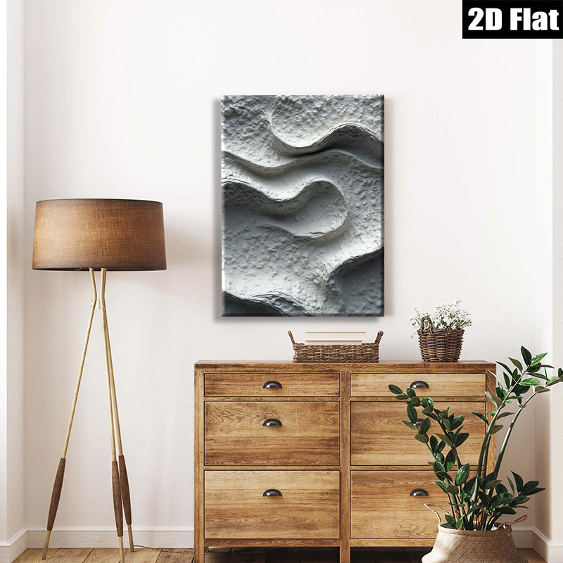 2D flat 1pc abstract texture wall art modern minimalist canvas prints for living room bedroom home office decor farmhouse style gallery wrapped ready to hang
