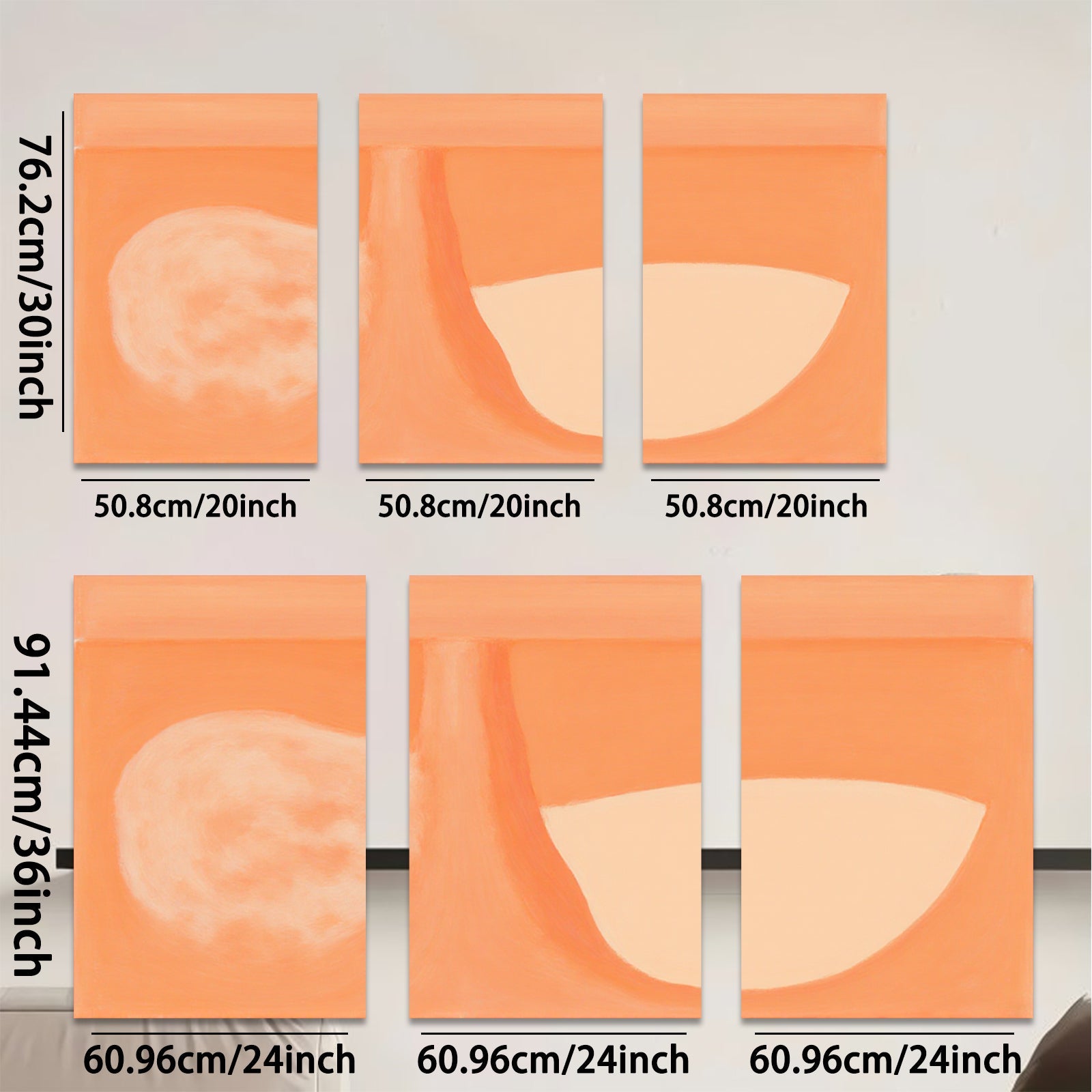 2D flat 1pc abstract warm tone still life modern minimalist wall art canvas prints for living room bedroom home decor farmhouse style gallery wrapped