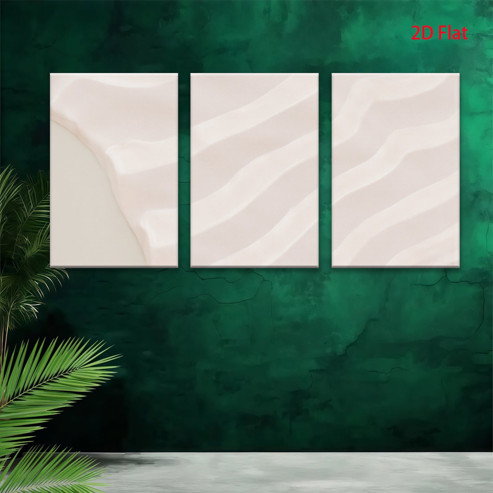 2D flat 1pc abstract wave lines modern wall art canvas prints for living room bedroom home decor farmhouse style gallery wrapped ready to hang