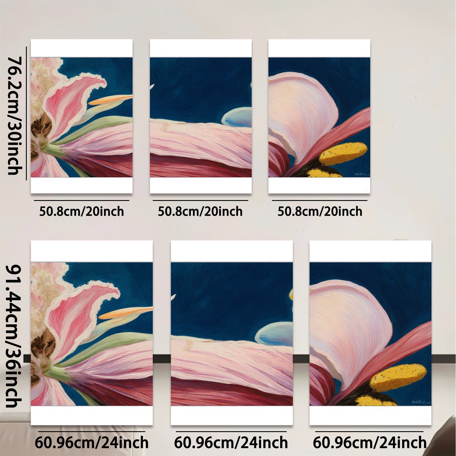 2D flat 1pc blooming pink peony floral wall art canvas prints for living room bedroom home decor farmhouse style modern aesthetic gallery wrapped ready to hang