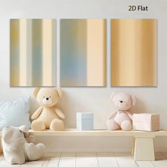 2D flat 1pc golden gradient abstract wall art canvas prints for living room bedroom home decor farmhouse style modern minimalist gallery wrapped
