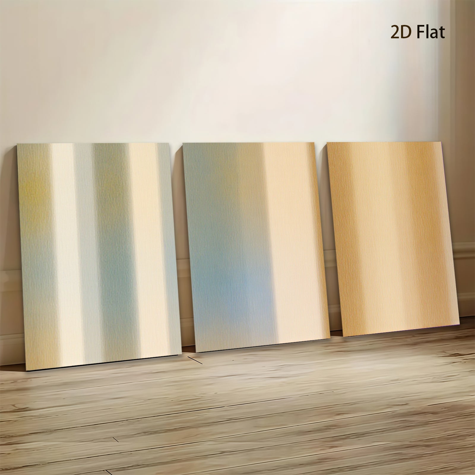2D flat 1pc golden gradient abstract wall art canvas prints for living room bedroom home decor farmhouse style modern minimalist gallery wrapped