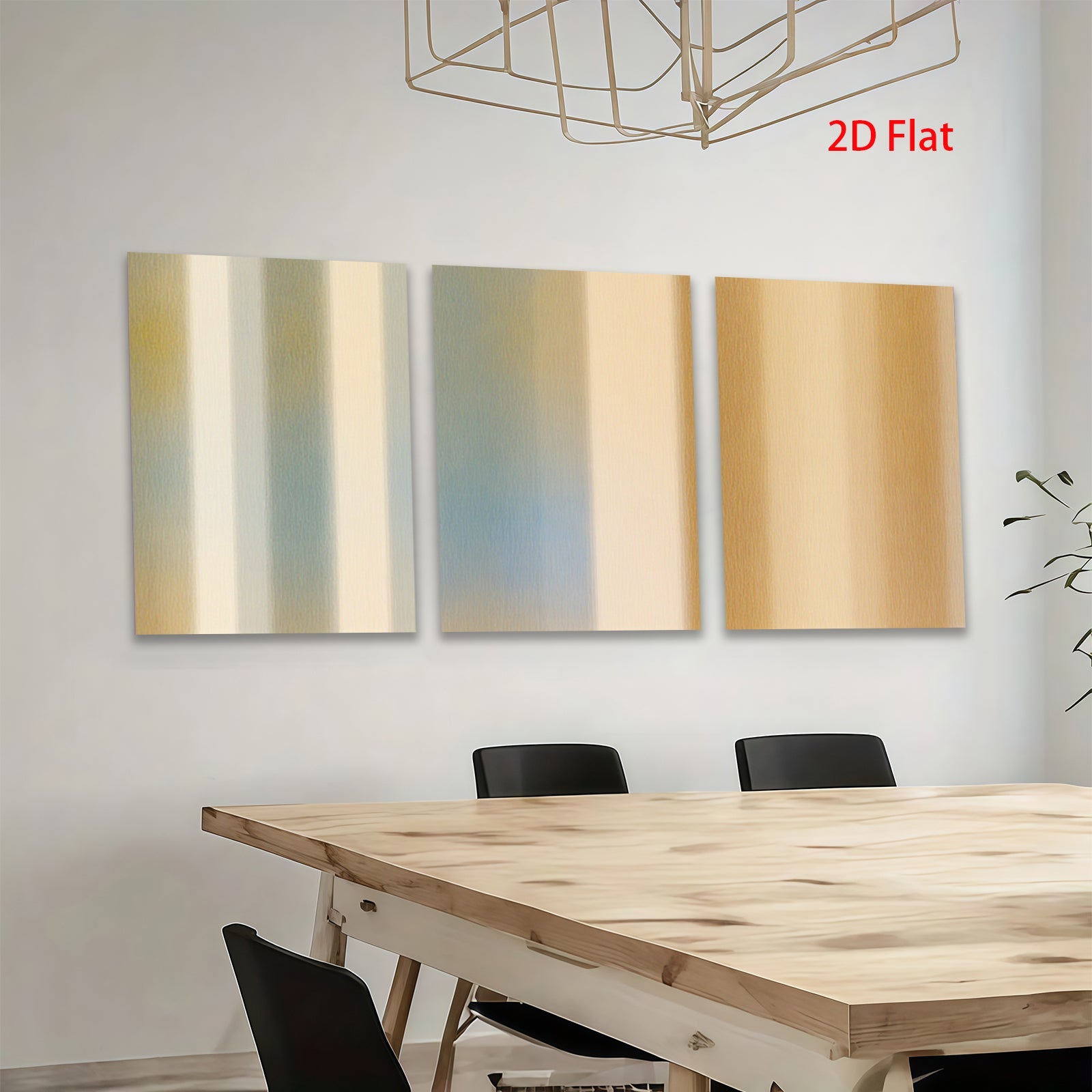 2D flat 1pc golden gradient abstract wall art canvas prints for living room bedroom home decor farmhouse style modern minimalist gallery wrapped