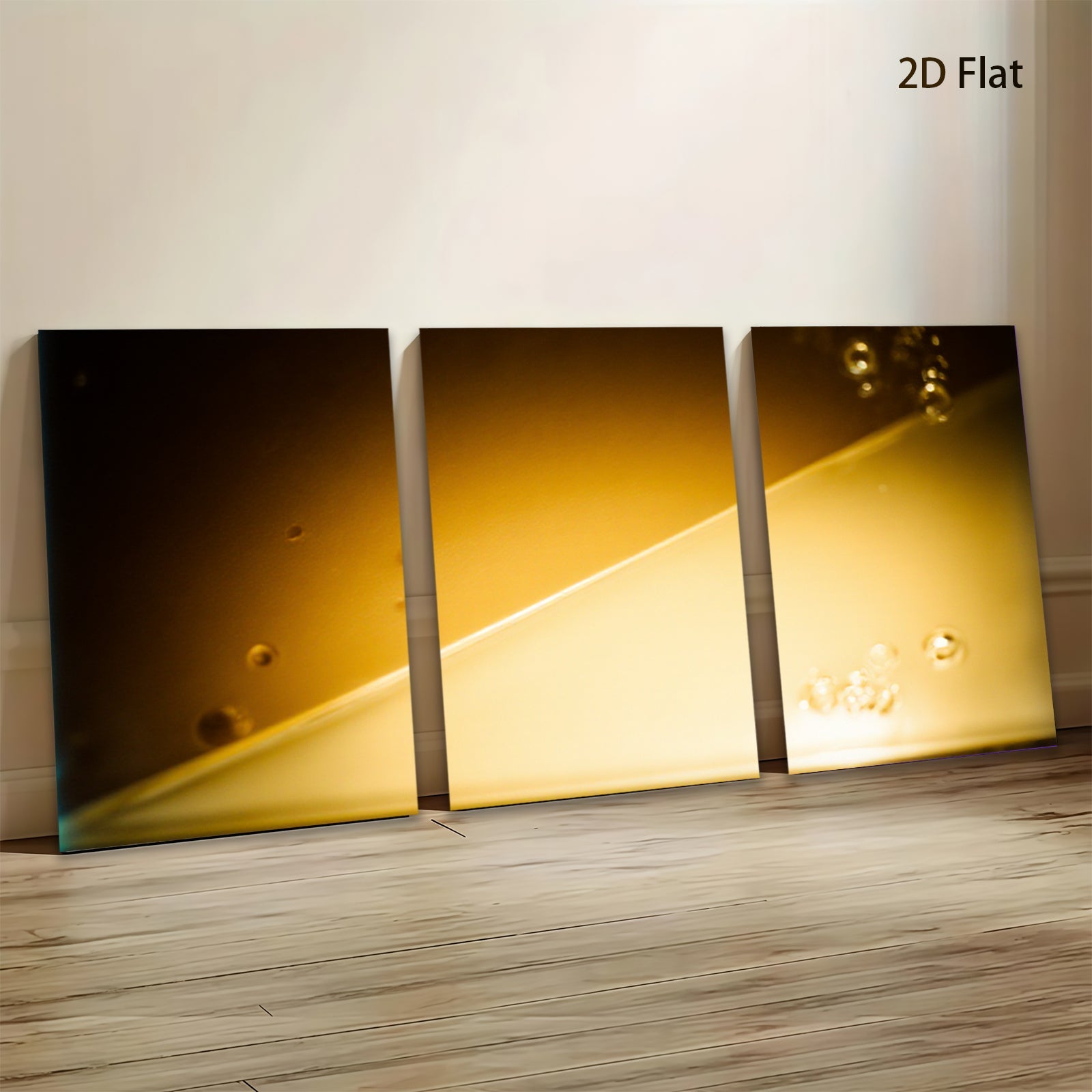 2D flat 1pc golden liquid abstract wall art for living room bedroom home decor modern farmhouse gallery wrapped canvas prints ready to hang inspirational gifts