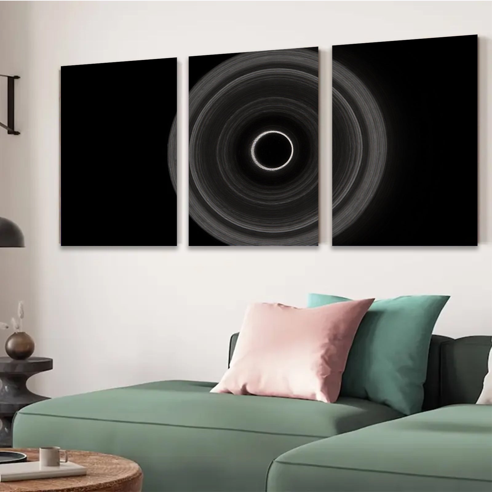 2D flat 1pc mesmerizing spiral galaxy wall art modern farmhouse living room bedroom decor canvas prints unique statement piece gallery wrapped ready to hang botanical floral abstract