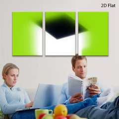 2D flat 1pc minimalist abstract canvas wall art modern home decor living room bedroom office farmhouse gallery wrapped ready to hang large size