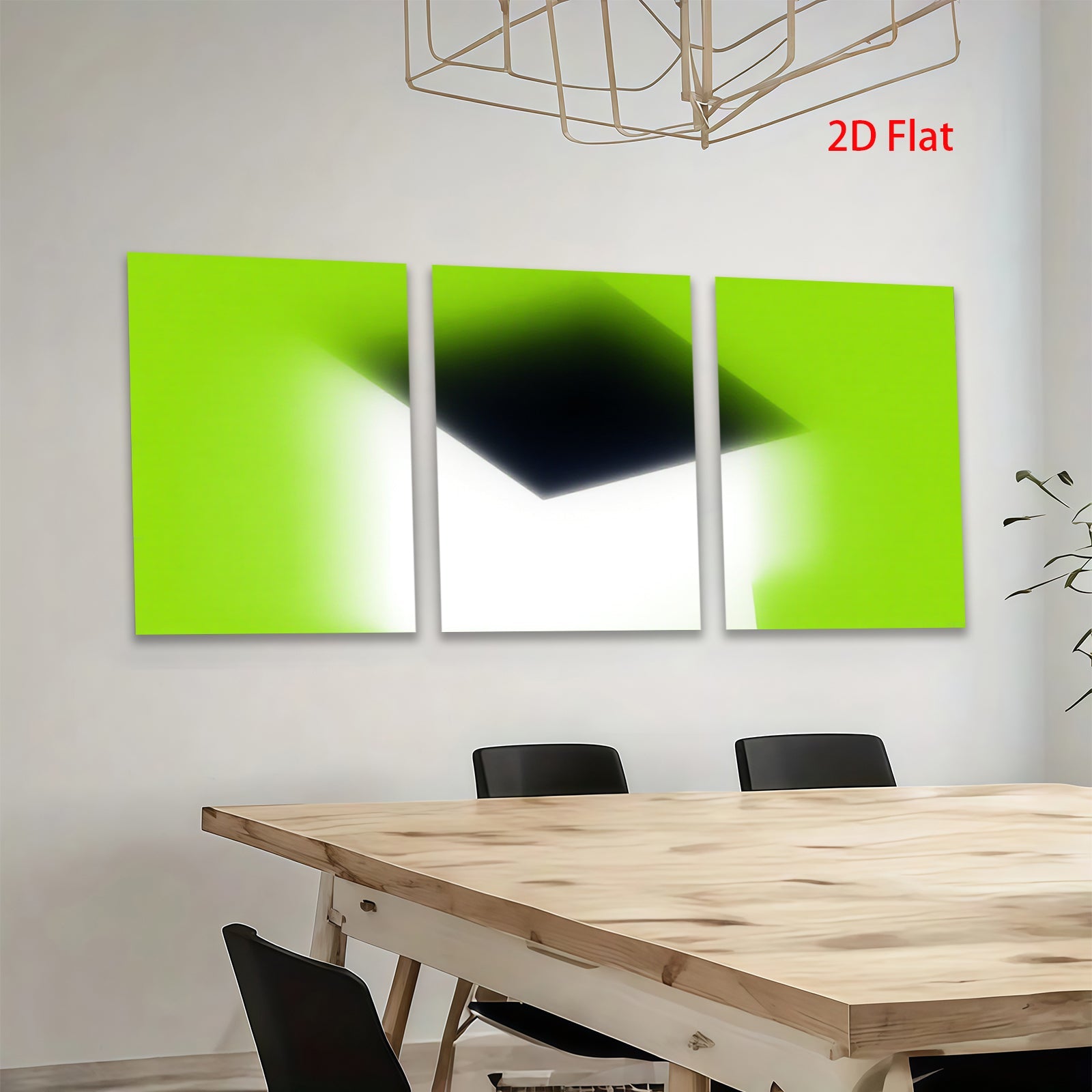 2D flat 1pc minimalist abstract canvas wall art modern home decor living room bedroom office farmhouse gallery wrapped ready to hang large size