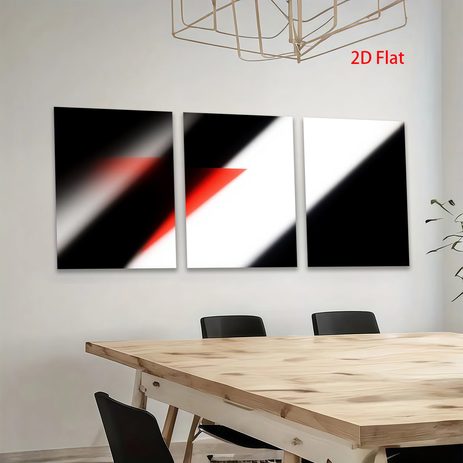 2D flat 1pc minimalist abstract lines wall art modern canvas prints for living room bedroom office decor farmhouse style inspirational art large size trending now
