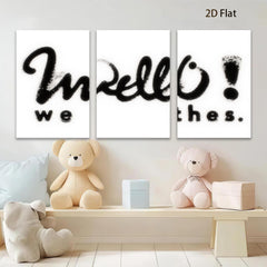 2D flat 1pc minimalist black calligraphy wall art modern farmhouse decor living room bedroom office gallery wrapped canvas prints inspirational quotes cozy vibes