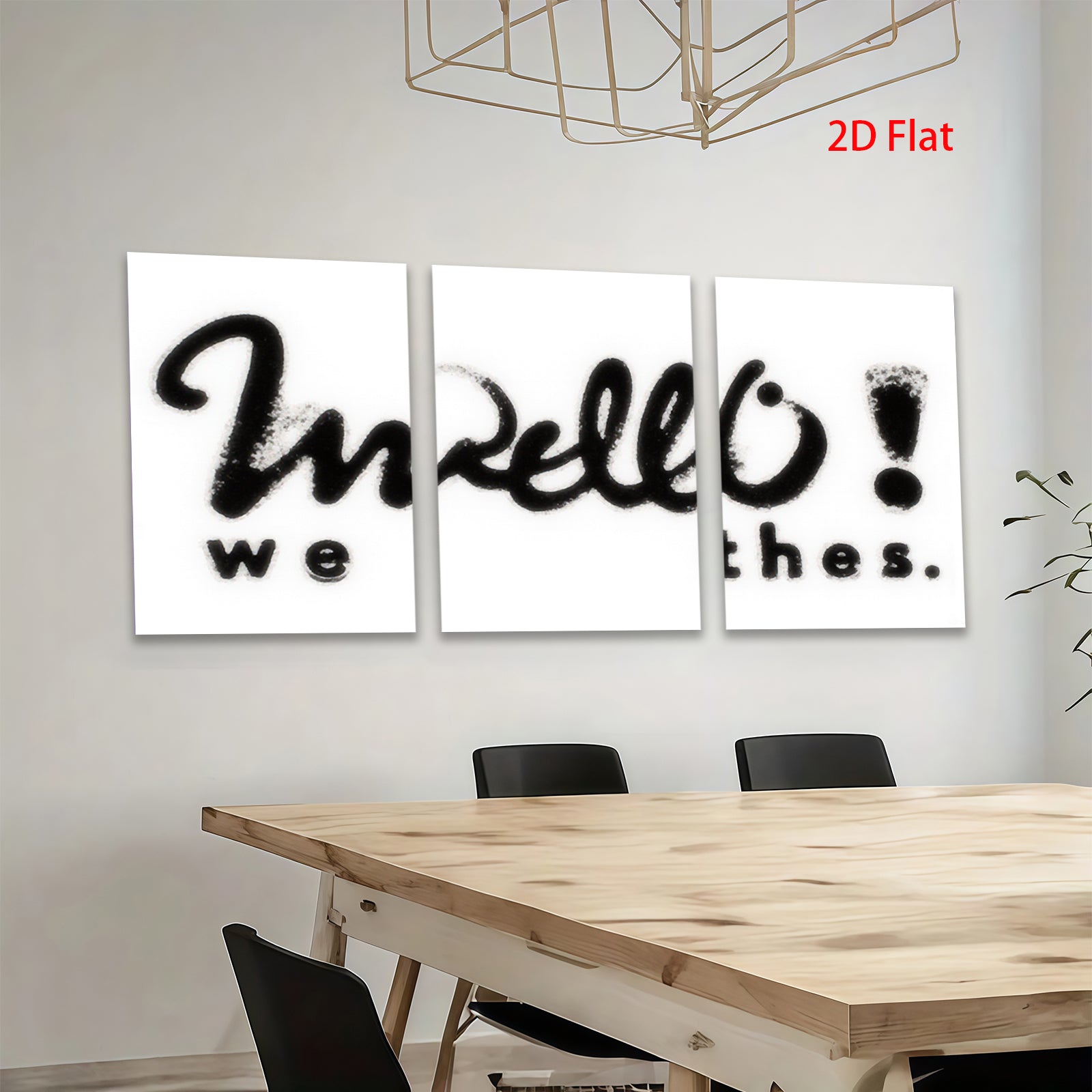2D flat 1pc minimalist black calligraphy wall art modern farmhouse decor living room bedroom office gallery wrapped canvas prints inspirational quotes cozy vibes