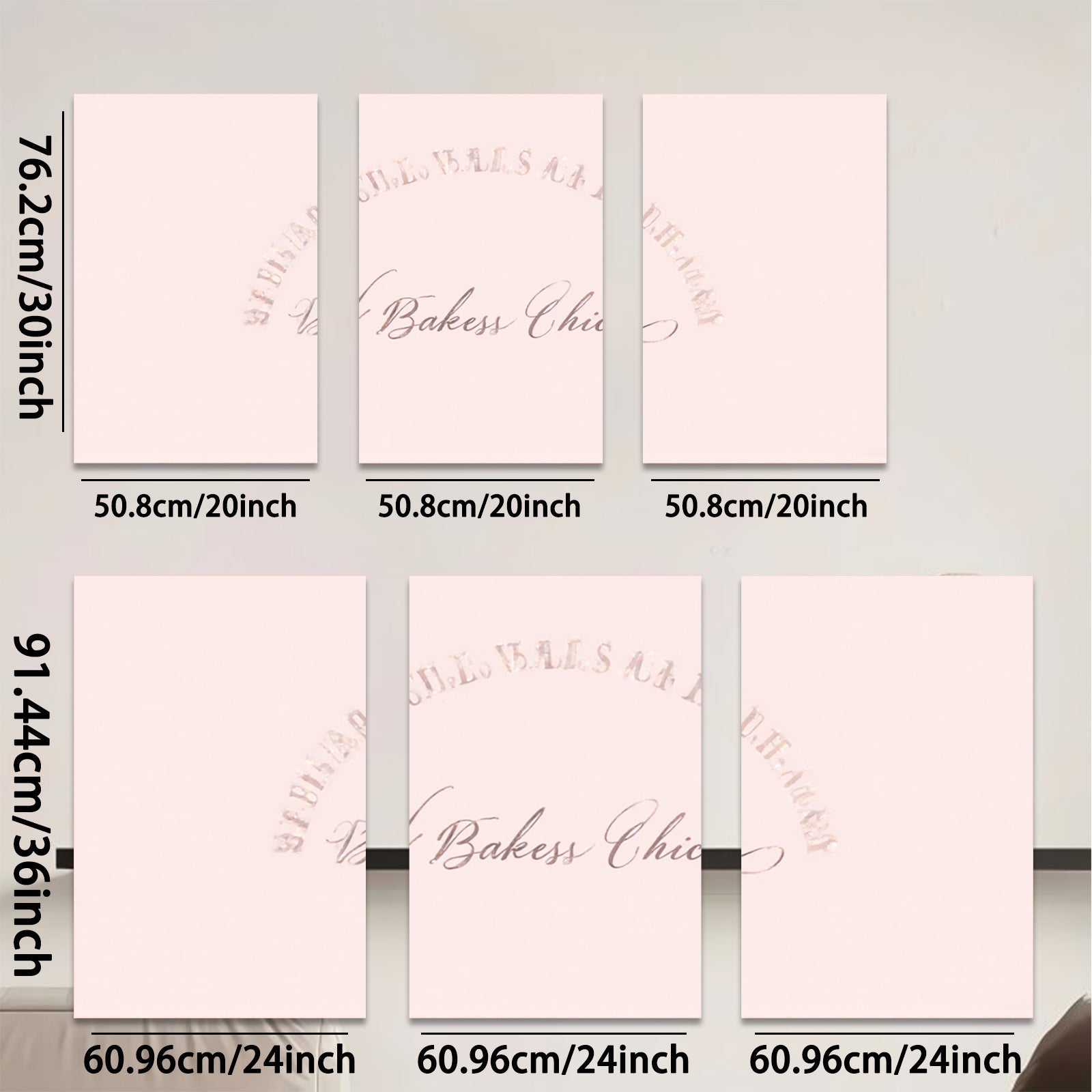 2D flat 1pc minimalist blush pink abstract wall art modern farmhouse living room bedroom decor gallery wrapped canvas prints inspirational cozy home style