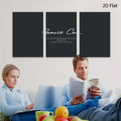 2D flat 1pc minimalist floral botanical wall art prints modern farmhouse living room bedroom decor gallery wrapped canvas prints cozy home gifts