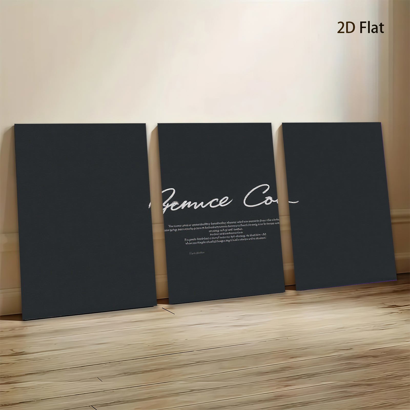 2D flat 1pc minimalist floral botanical wall art prints modern farmhouse living room bedroom decor gallery wrapped canvas prints cozy home gifts