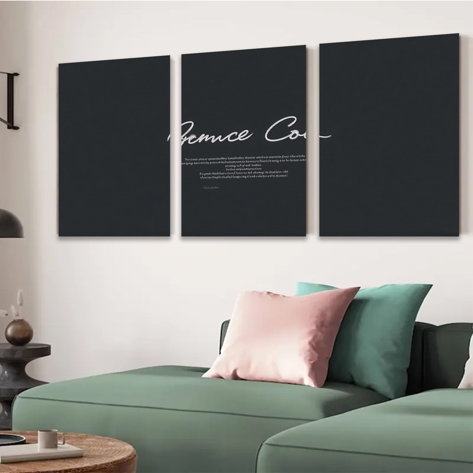 2D flat 1pc minimalist floral botanical wall art prints modern farmhouse living room bedroom decor gallery wrapped canvas prints cozy home gifts