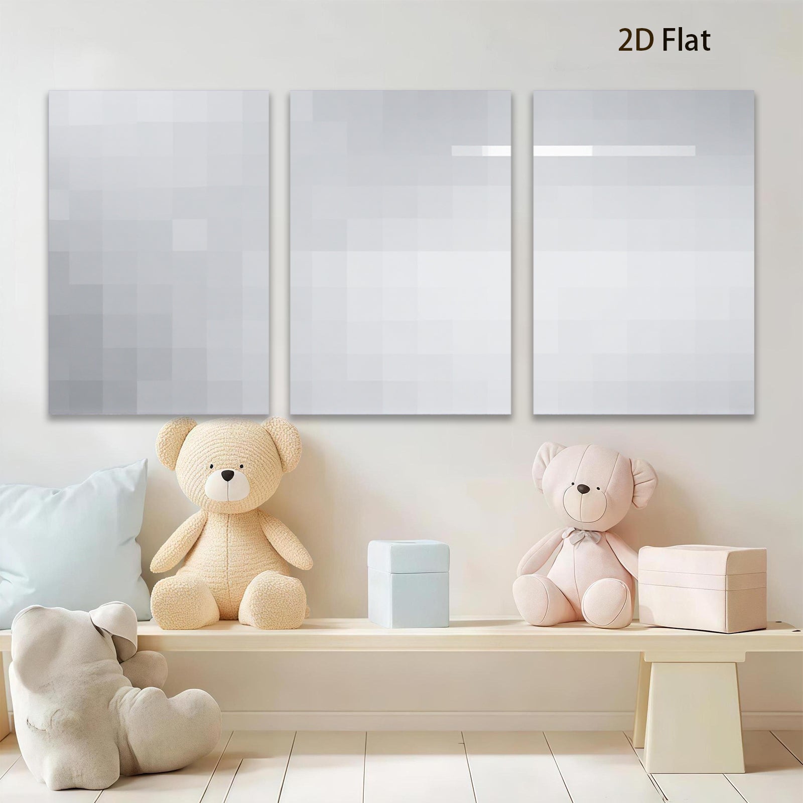2D flat 1pc minimalist geometric abstract wall art modern farmhouse decor living room bedroom office canvas prints gallery wrapped ready to hang large size