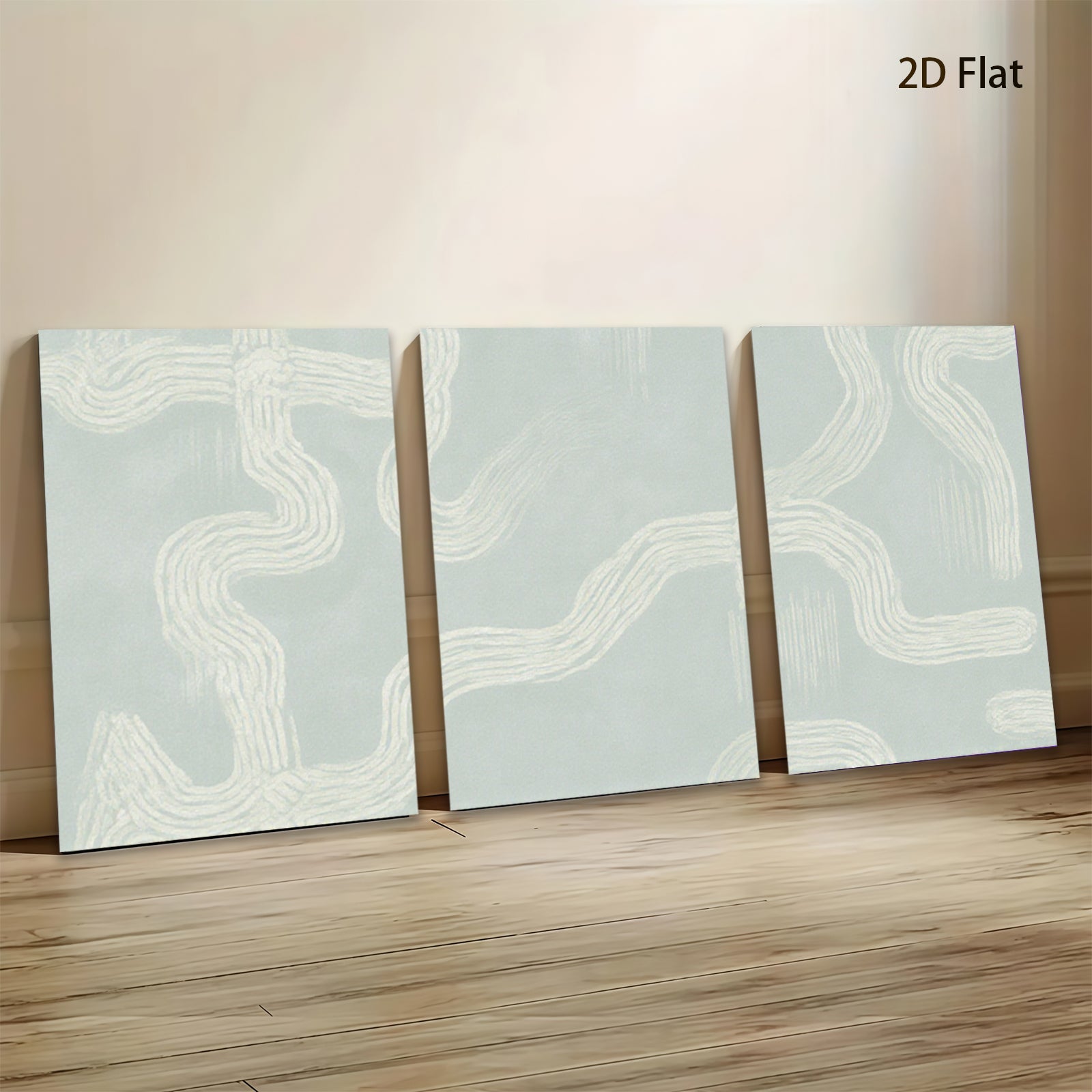 2D flat 1pc minimalist line art abstract wall decor for living room bedroom office modern farmhouse gallery wrapped canvas prints botanical style