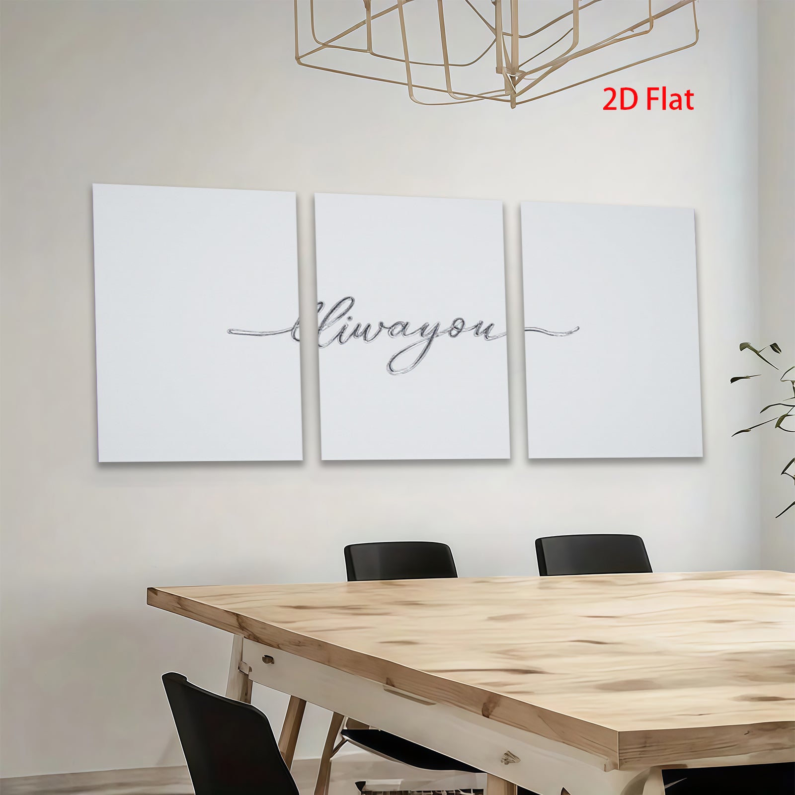 2D flat 1pc minimalist line art wall decor modern abstract botanical prints farmhouse living room bedroom gallery wrapped canvas prints cozy home decor trending now