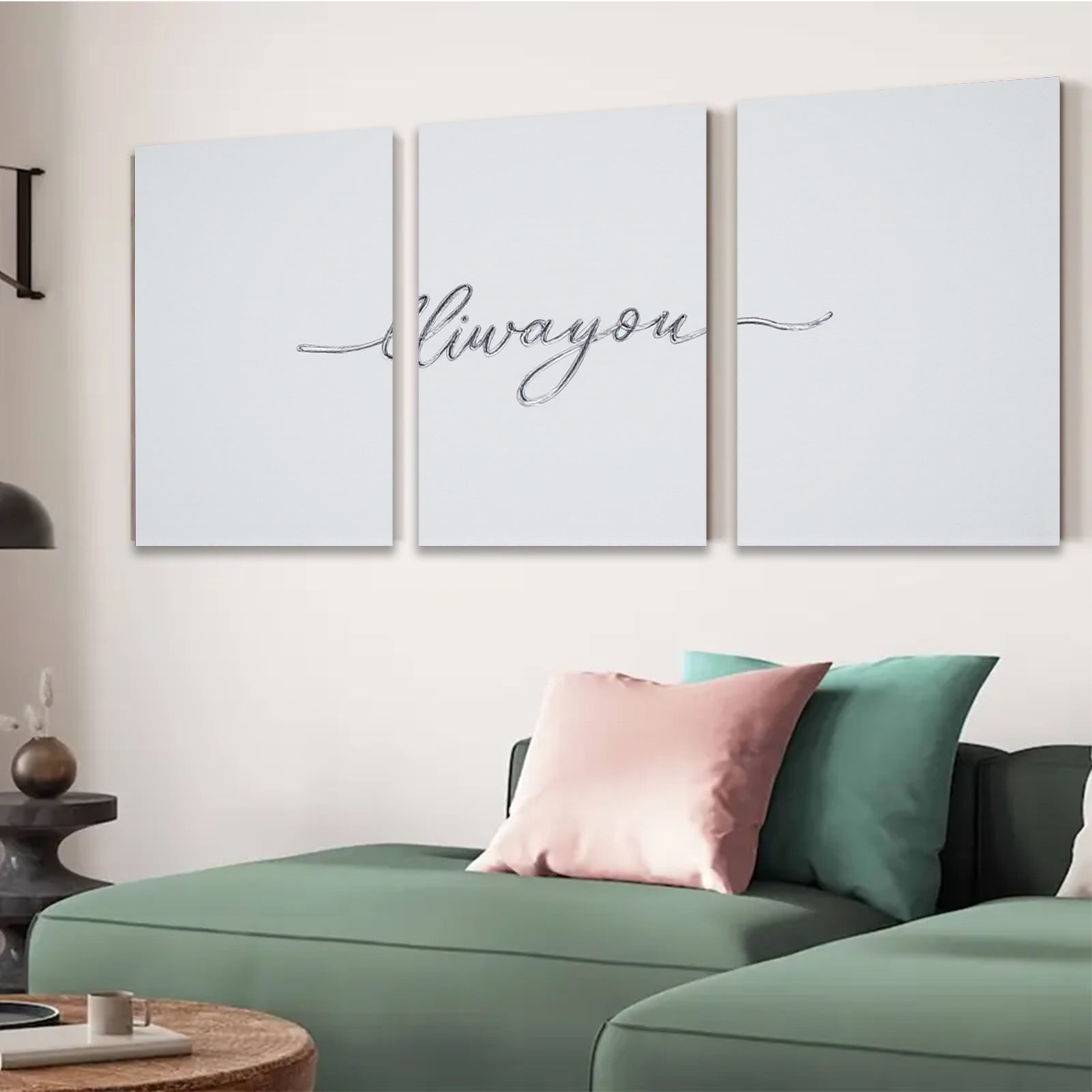 2D flat 1pc minimalist line art wall decor modern abstract botanical prints farmhouse living room bedroom gallery wrapped canvas prints cozy home decor trending now