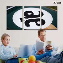 2D flat 1pc modern abstract black letter art canvas print minimalist wall decor for living room bedroom office farmhouse style gallery wrapped timeless elegance