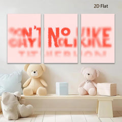 2D flat 1pc modern abstract blush pink wall art canvas prints minimalist home decor living room bedroom office gallery wrapped ready to hang farmhouse style trending now