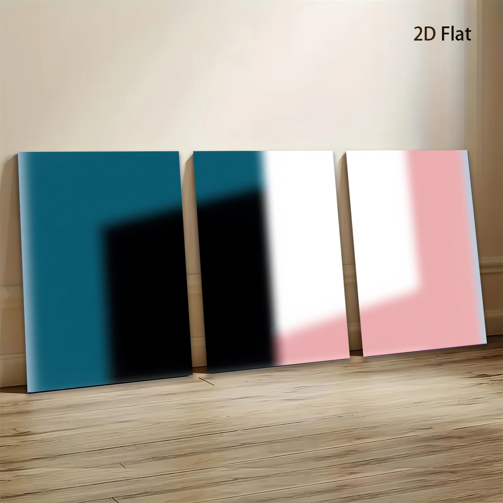 2D flat 1pc modern abstract geometric canvas wall art for living room bedroom office decor farmhouse style gallery wrapped prints inspirational aesthetic home decoration