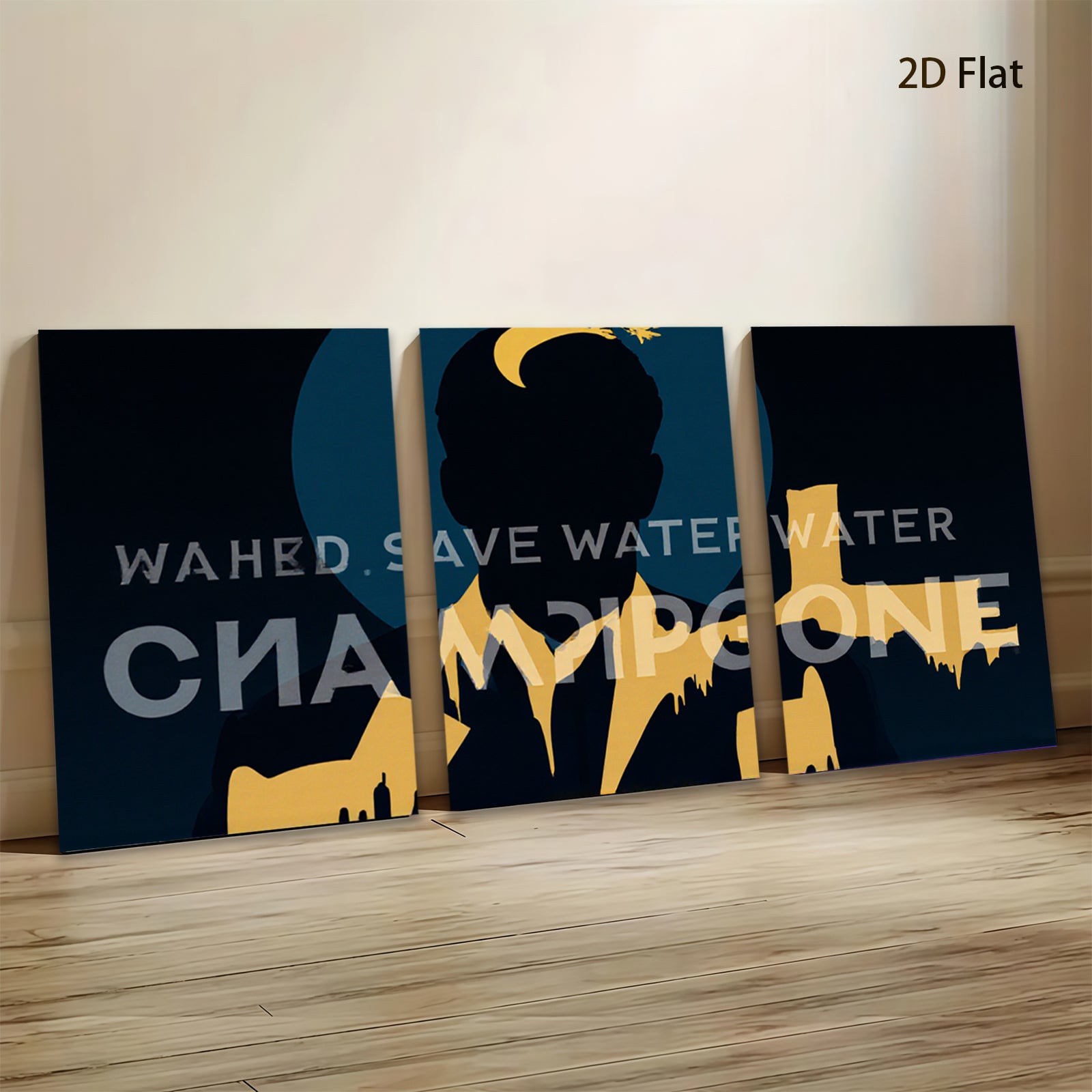2D flat 1pc modern abstract gold drip wall art canvas prints for living room bedroom home office decor farmhouse style gallery wrapped ready to hang minimalist