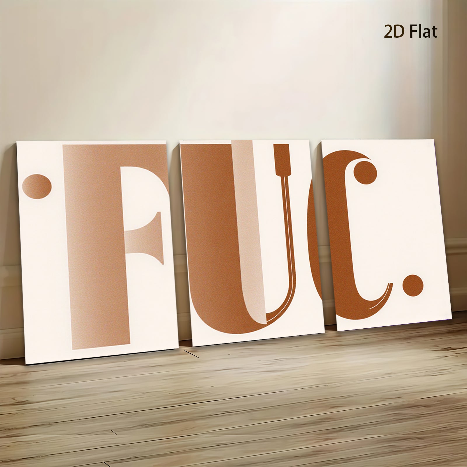 2D flat 1pc modern abstract letter art canvas print minimalist typography wall decor living room bedroom office farmhouse gallery wrapped stylish home decoration trending now