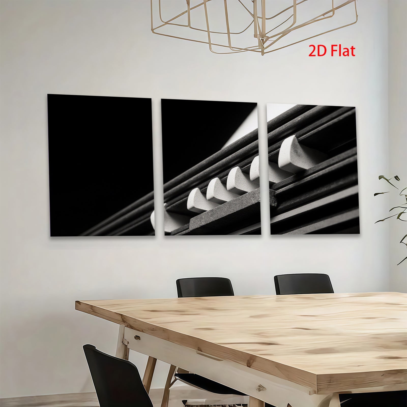 2D flat 1pc modern abstract lines geometric wall art canvas prints for living room bedroom office decor farmhouse style minimalist aesthetic gallery wrapped